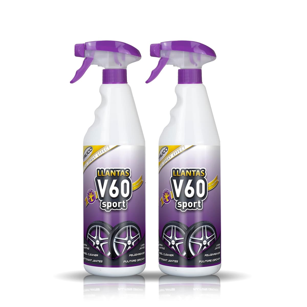 Sisbrill V60 Sport Limpia Llantas - Neutro y Seguro - Efecto Gecko Spray - 1 Litro — view 8