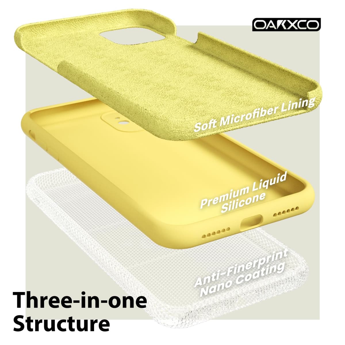 oakxco for iPhone 17 Pro Max Phone Case Liquid Silicone, Cute Thin Slim Grip Soft Rubber Gel for Women Men, Smooth Matte TPU Plain Solid Color Girly Simple Case with Camera Cover, Light Pink — view 1167