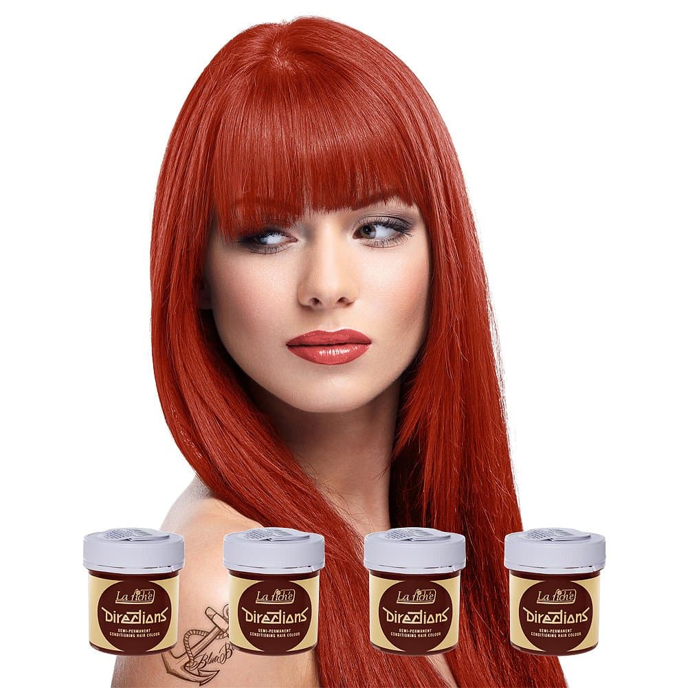 2x La Riche Directions Semi-Permanent Hair Color 100ml Tub - Violet — view 76
