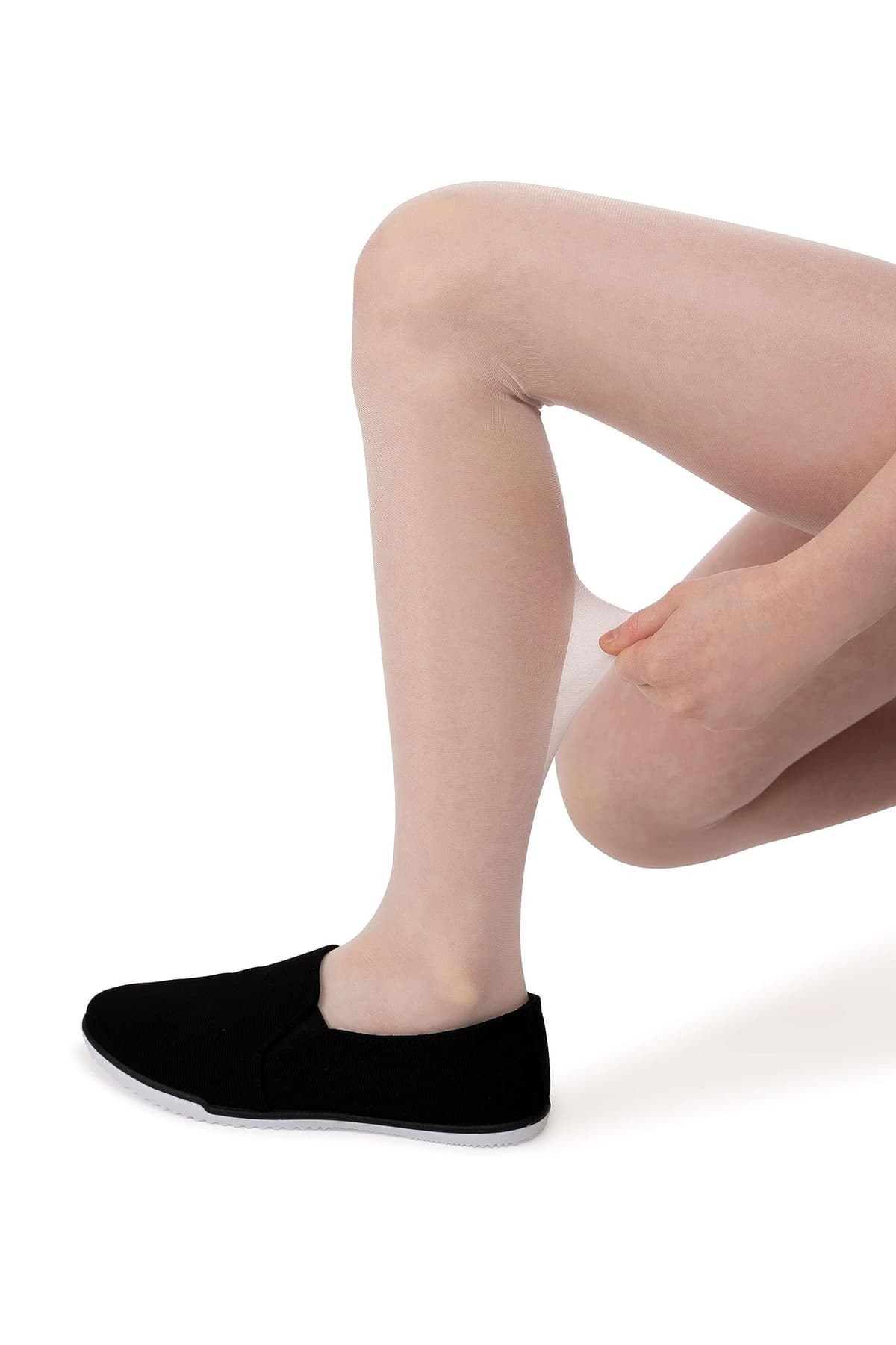 NOQ Medias Niña 20 DEN Semitransparentes – Pantimedias Niña para Escuela y Ballet, Medias Escolares Suaves y Elásticas, Pantys Niña Clásicos para Uniforme, Danza y Uso Diario, 2 o 3 Pares — view 5