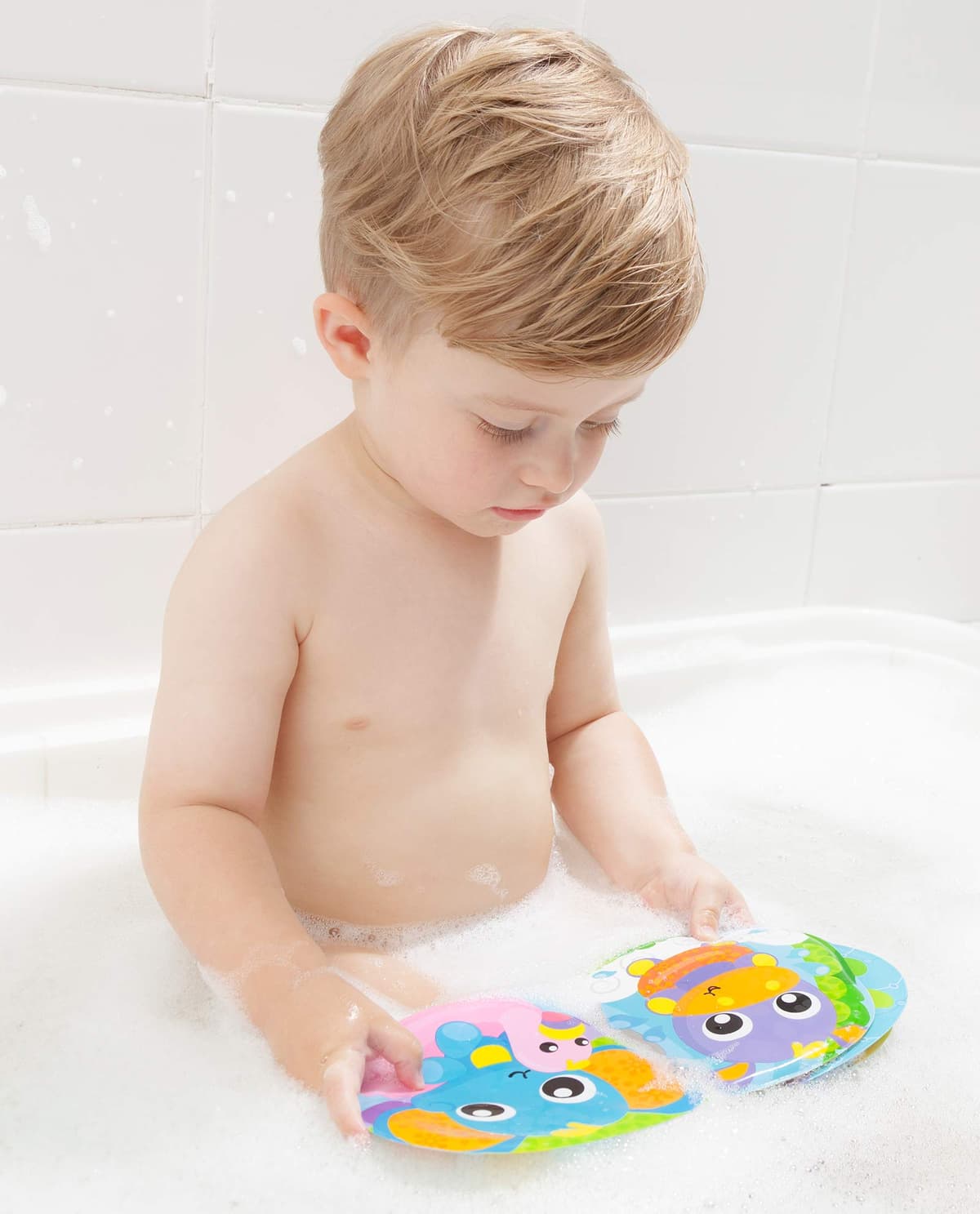 Playgro Libro de Baño, Con Sonidos, A partir de los 6 meses, Sin BPA, Splashing Fun Friends Bath Book, Multicolor, 1 Unidad (Paquete de 1), 40180 — view 3