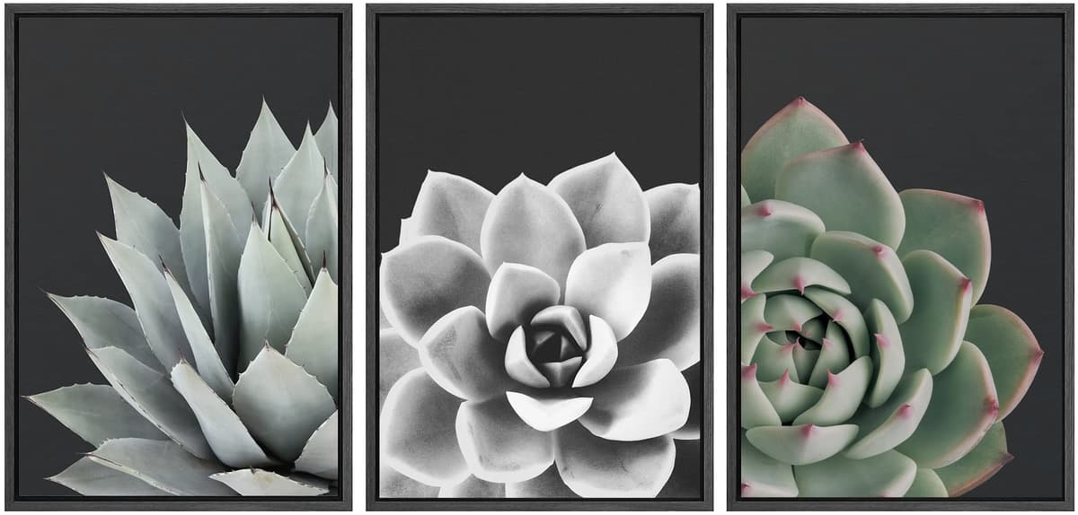 SIGNWIN Framed Canvas Print Wall Art Set Coastal Serenity Abstract Seaside Illustrations Modern Art Decorative Rustic Calm/Zen for Living Room, Bedroom, Office - 24"x36"x3 Natural — view 19