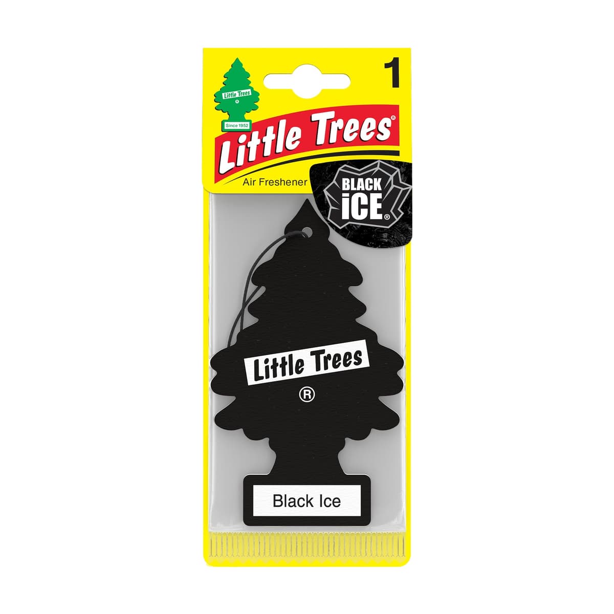 Little Trees Air Freshener Tree MTR0004 Black Ice Fragrance For Car Home Boat Caravan - Single Pack — view 2