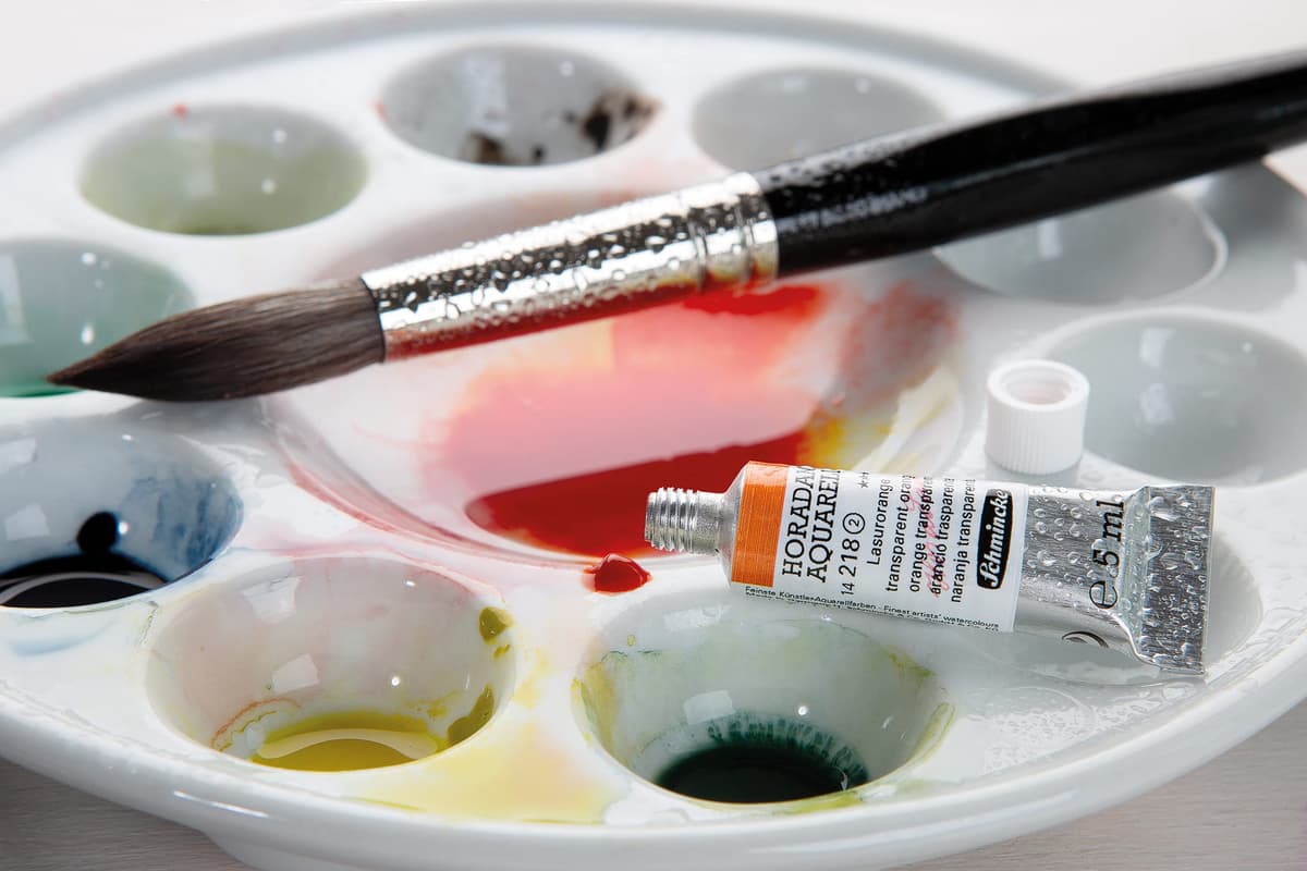 Schmincke - HORADAM® AQUARELL - finest artists' watercolours, glaze orange - 5 ml — view 2