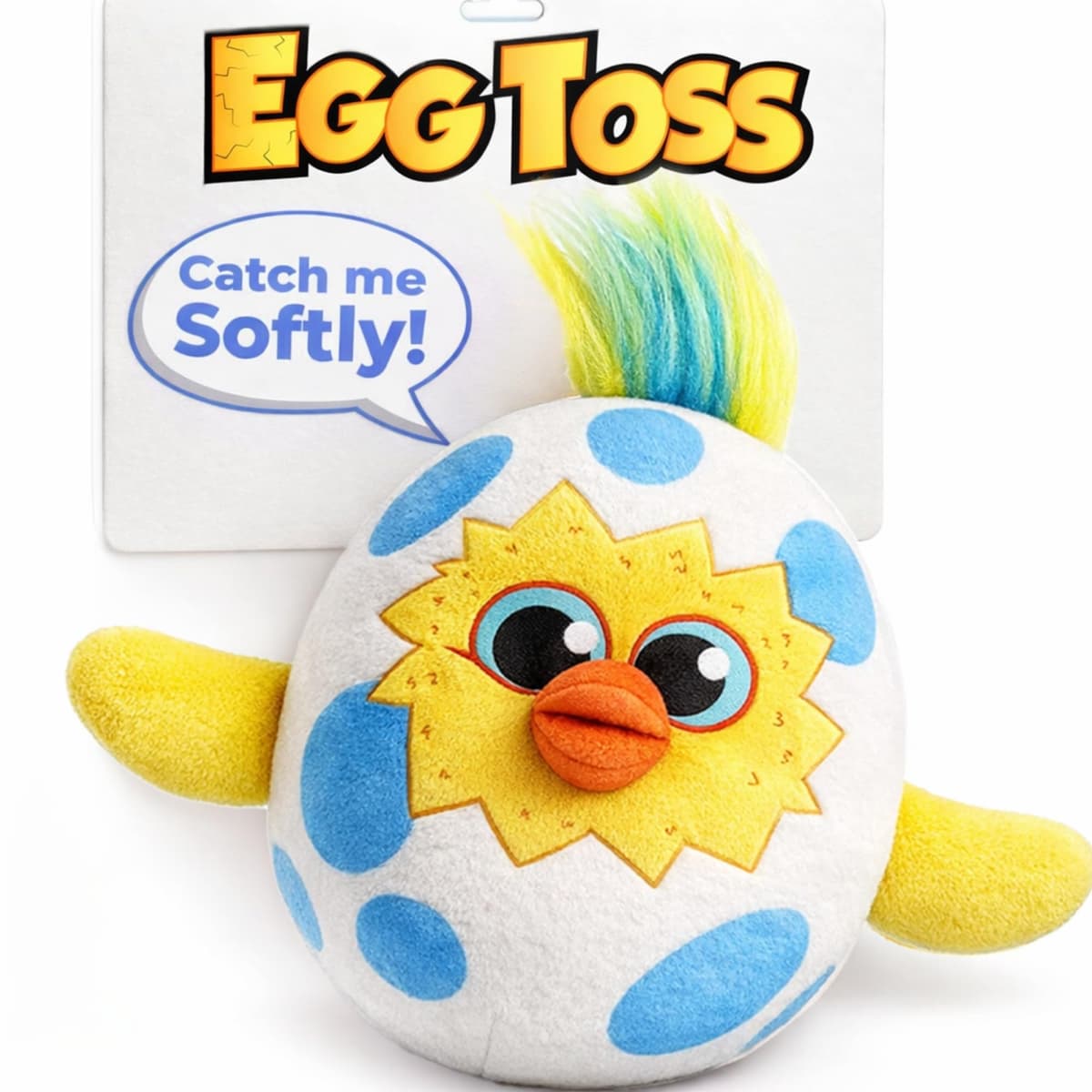 Move2Play, Easter Egg Toss Kids Game | Easter Basket Stuffer & Gift for Kids Ages 3-8+ | Hilarious Indoor/Outdoor Game | Fun Easter Toy for Toddlers, Boys & Girls
