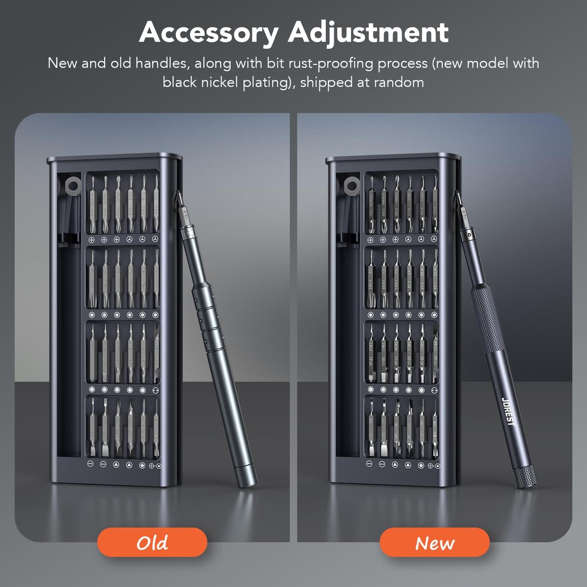 JOREST 52 EN 1 Juego de Destornilladores Precision, Kit de Herramientas Portátil con Torx T3 T4 T5 T6 T7 T8 T9 T10, Triwing Y00, P2/P5, etc, para Macbook, Switch, PS4, PS5, Xbox, PC, Laptop, Gafas — view 8