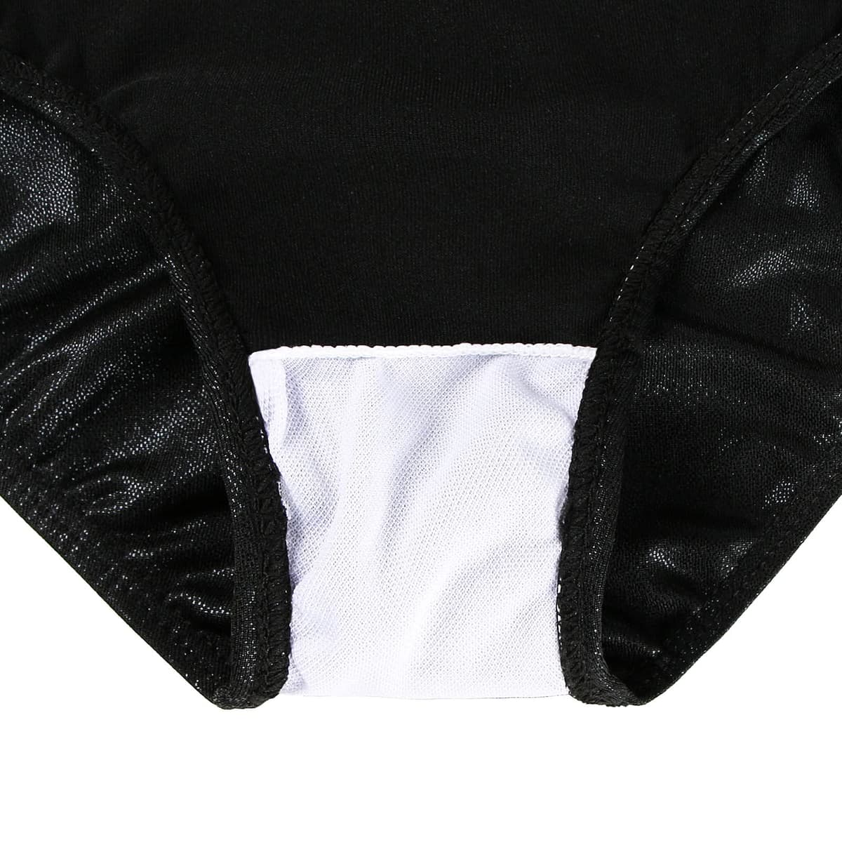 Niña Maillots de Gimnasia Mangas Largas con Lentejuelas en Tul — view 50