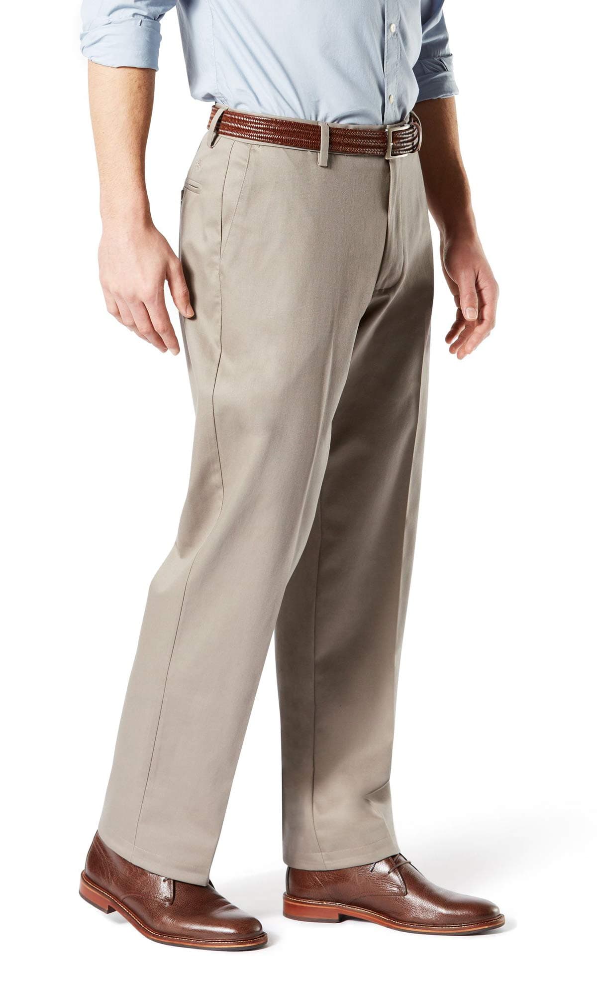Dockers Men's Classic Fit Signature Khaki Lux Cotton Stretch Pants — view 2