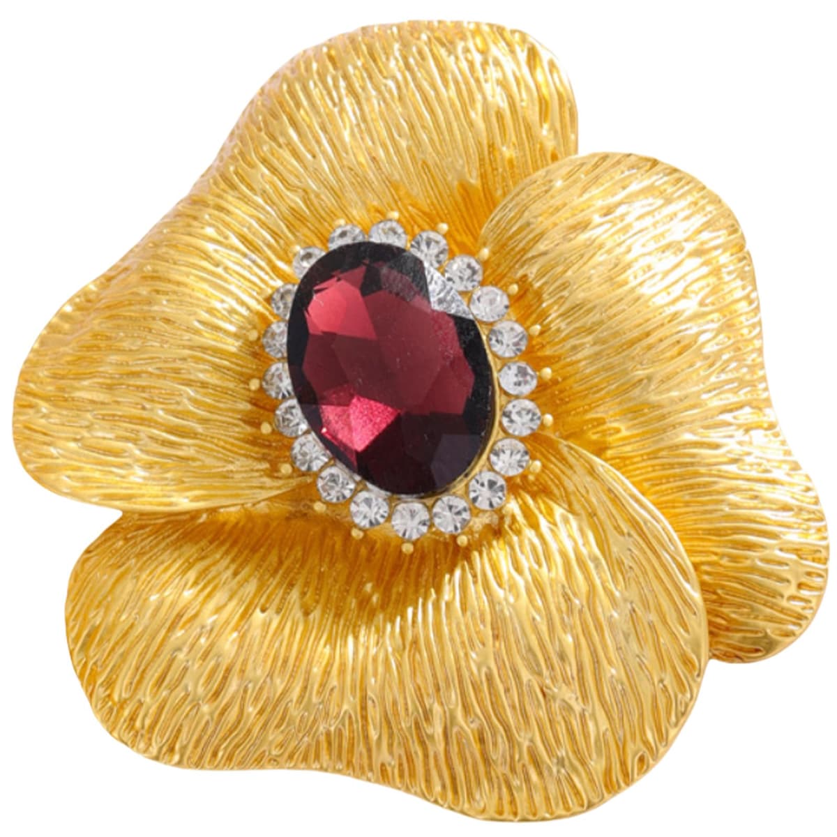 FAIRYGATE Gold Pin for Dress Brooch Crystal Pins Badge Enamel Lapel Brooches for Women Jewelry Decoration for Birthday Dating Party Anniversary UC31 — view 117