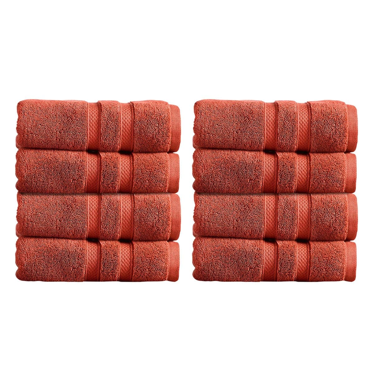 Christy Chroma Bath Towels | Set of 2 | Highly Absorbent Heavyweight 675GSM | Bold and Bright | Soft Velvety Smooth Bathroom Shower Towels | 100% Cotton | Sustainably Made | Ash Grey — view 10