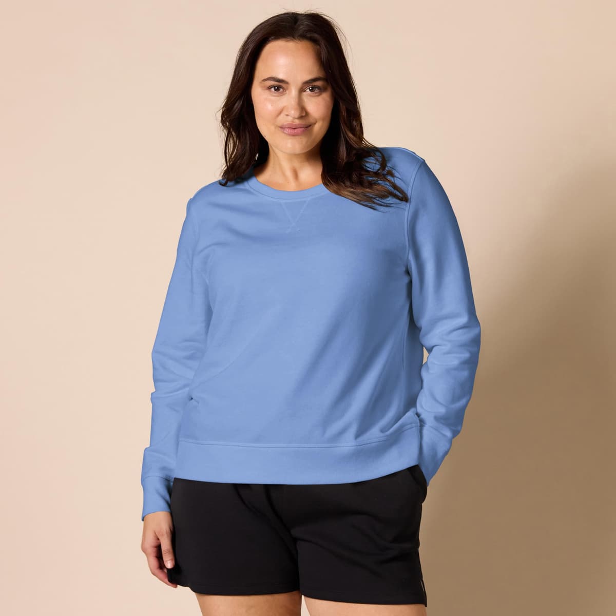 Amazon Essentials Mujer Sudadera con Cuello Redondo de Forro Polar (Disponible en Tallas Grandes) — view 141