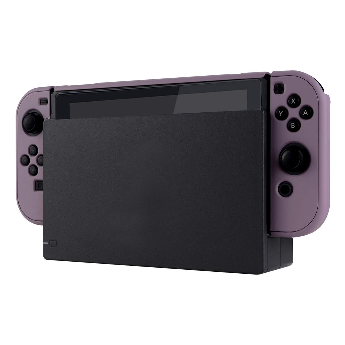 eXtremeRate PlayVital Funda para Nintendo Switch Carcasa Estuche Acoplable Protector Tacto Suave Case de Joycons Protectora Duradera Cover Cáscara para Control Switch Joycon Consola(Violeta Grisáceo) — view 7