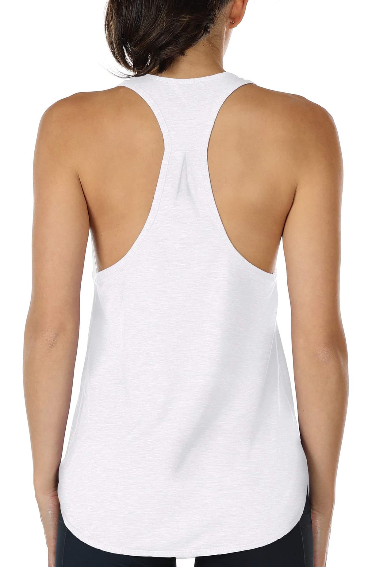 icyzone Camiseta sin Mangas de Fitness para Mujer Racerback Chaleco Deportivo — view 26