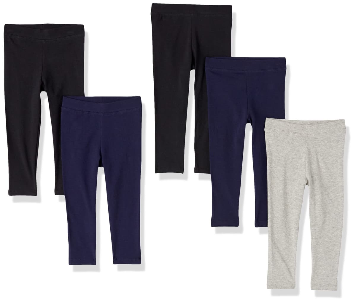 Amazon Essentials Girls and Toddlers' Leggings, Multipacks — view 14