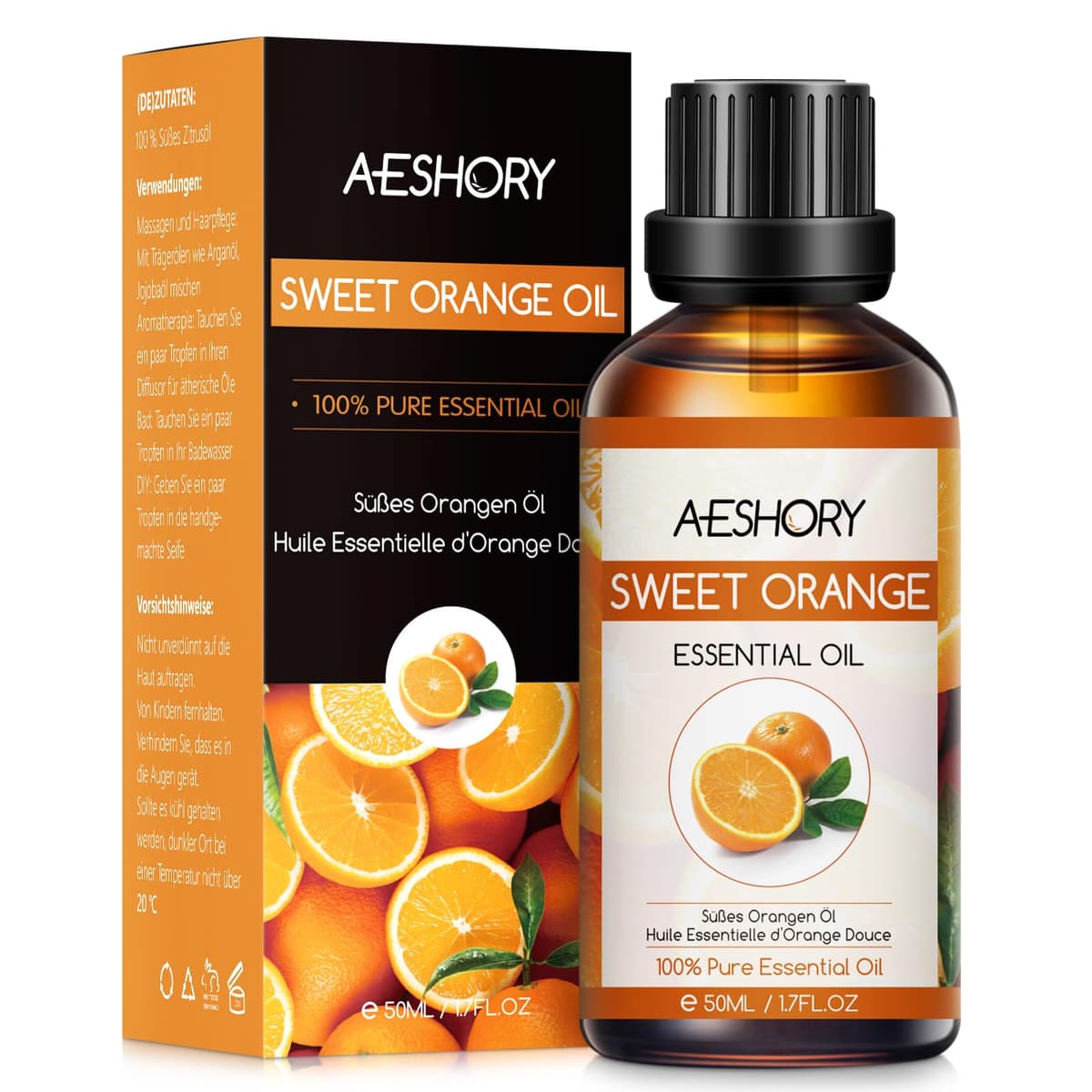 AESHORY Aceite Esencial de Rosa 50ML, Natural Aceite de Aromaterapia de Rosa, Aceites de Fragancia Premium para Humidificador, Masaje, Baño, Cuidado la Piel, Relajación y Calma — view 22