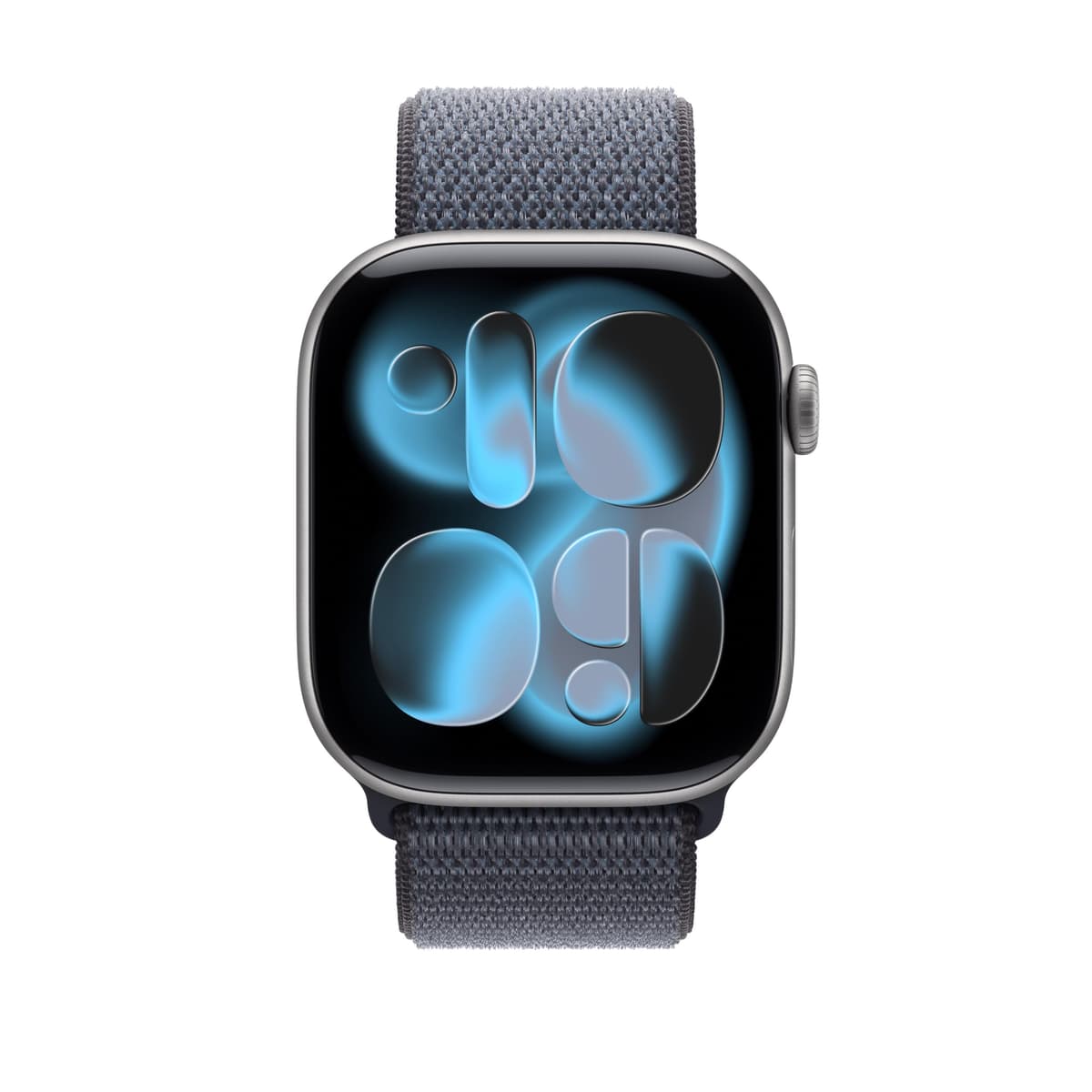 Apple Watch Band - Correa Loop deportiva - 46 mm - Azul náutico - Talla única (se adapata a la mayoría de muñecas) — view 3