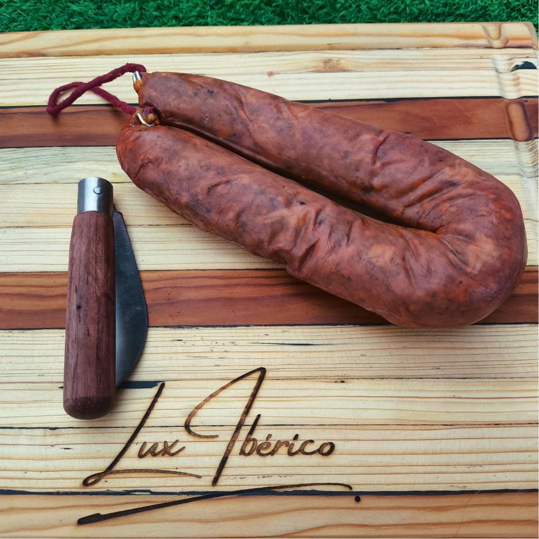 LUX IBÉRICO - Morcilla Patatera Ibérica (250g) – Embutido Tradicional - Origen Extremadura - Envasado al Vacío (DULCE + NAVAJA CAMPERA) — view 4