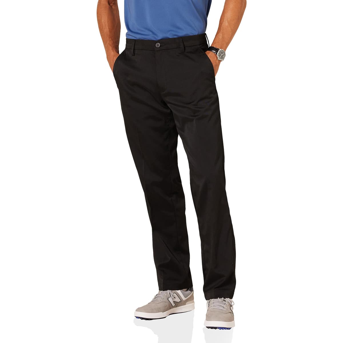 Amazon Essentials Pantalón de Golf Elástico de Ajuste Clásico - Colores interrumpidos Hombre
