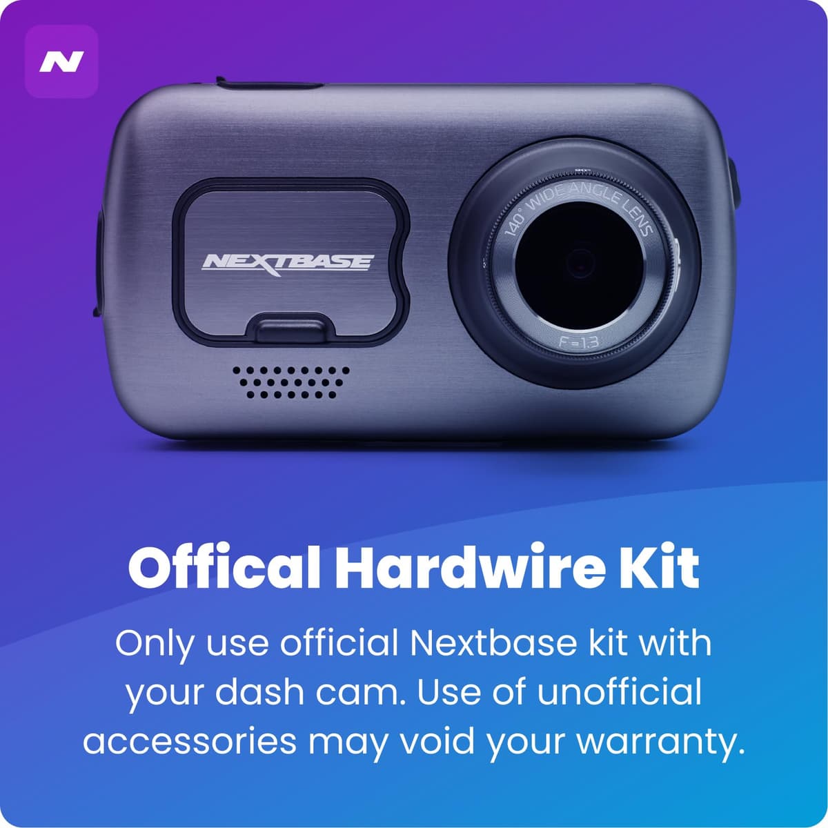 Nextbase Hardwire Kit Series 2 – Compatible with 122, 222, 322GW, 422GW, 522GW, 622GW Nextbase Dash Cams – Hidden Cable for Tidy Installation – 5m Length – Easy Install – Built-in Battery Protection — view 3