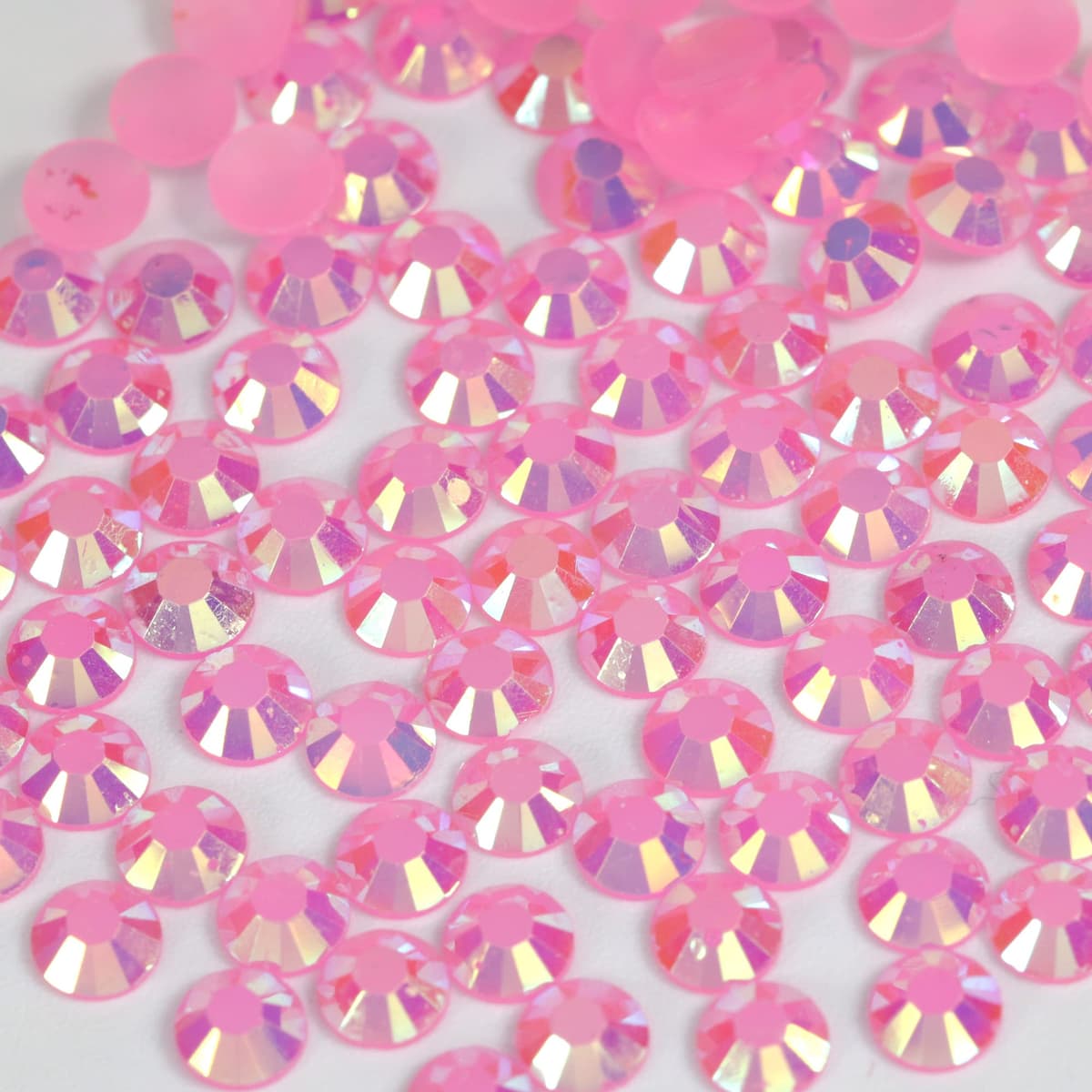 1000pcs 4mm Flat Back Non-Stick Rhinestone Crystal Diamantes Nail Art & Craft Scrapbooking Embellishments 90 Available Colours (4mm, AB Clear #A13) — view 33