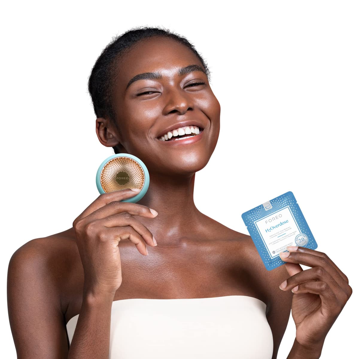 H2Overdose Advanced Collection 2.0 UFO-Activated Facial Mask, Hydrating Facial, Beauty & Personal Care, Hyaluronic Acid & Vitamin E, For All Skin Types, Dry skin & Flaky Skin, 6 Pieces in pack — view 4