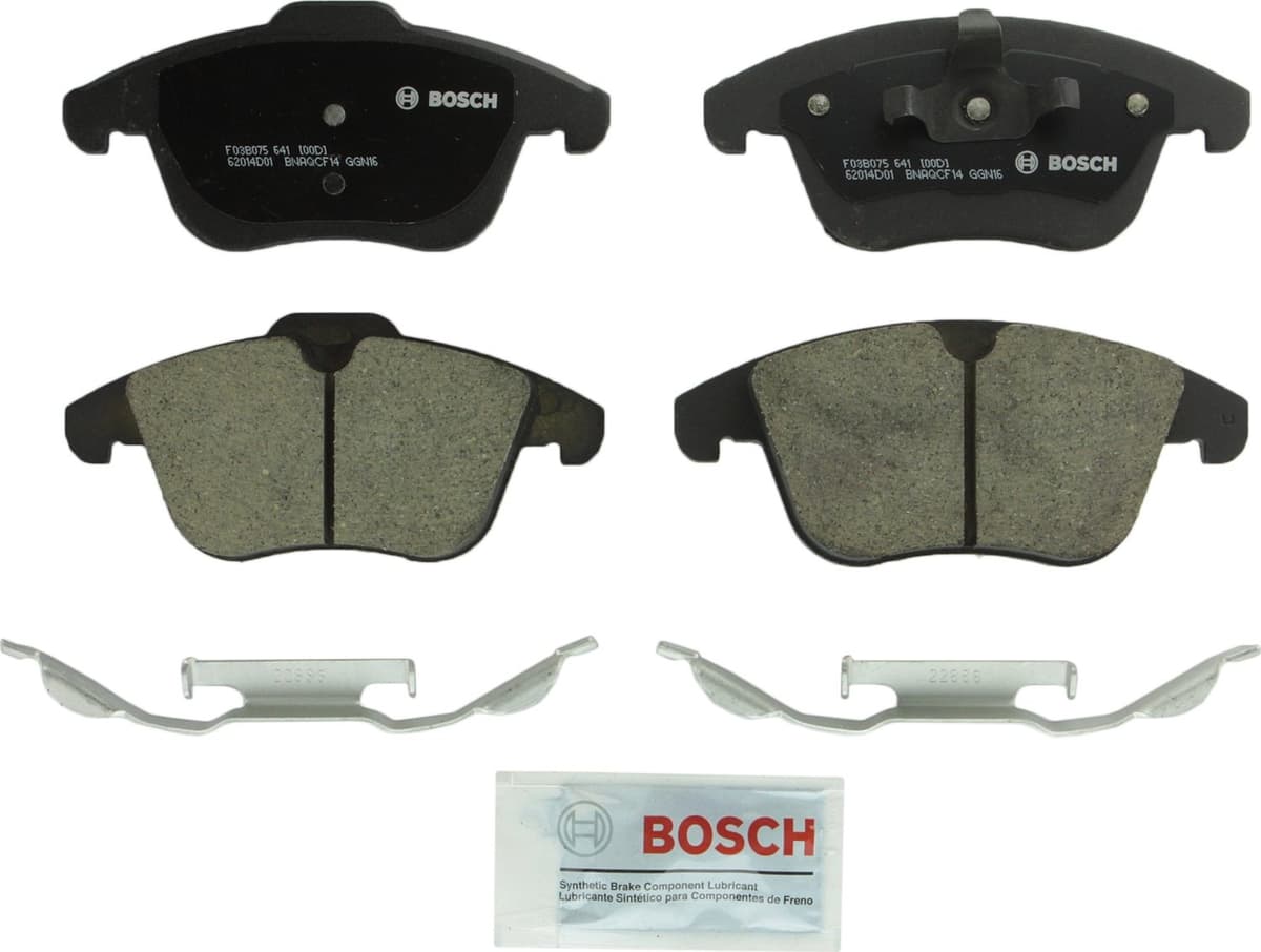 Bosch BC914 QuietCast Premium Ceramic Disc Brake Pad Set For: Acura ILX; Honda Accord, Civic, CR-V, Element, Fit, Front — view 149