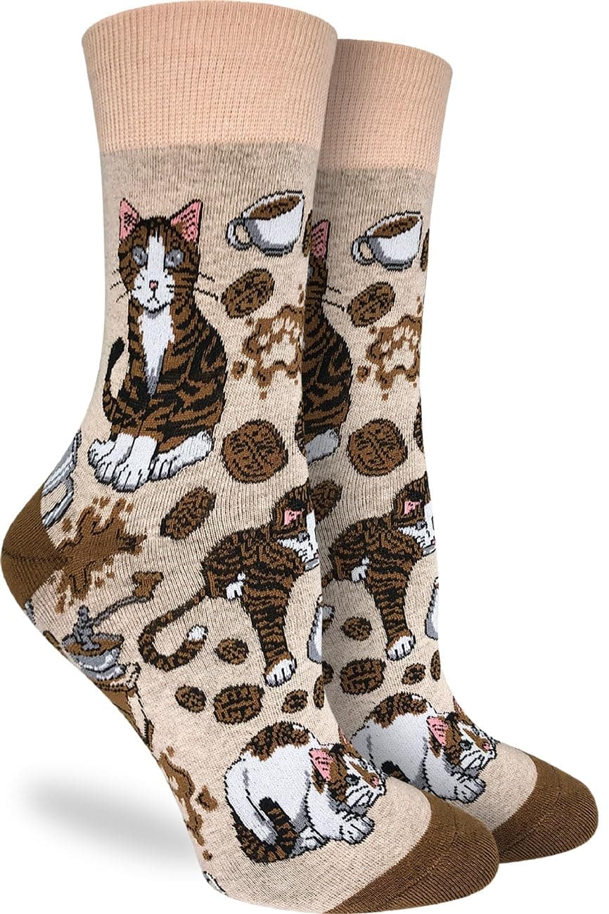 Good Luck Sock Women's Floral Dinosaurs Socks, Shoe Size 5-9 — view 221