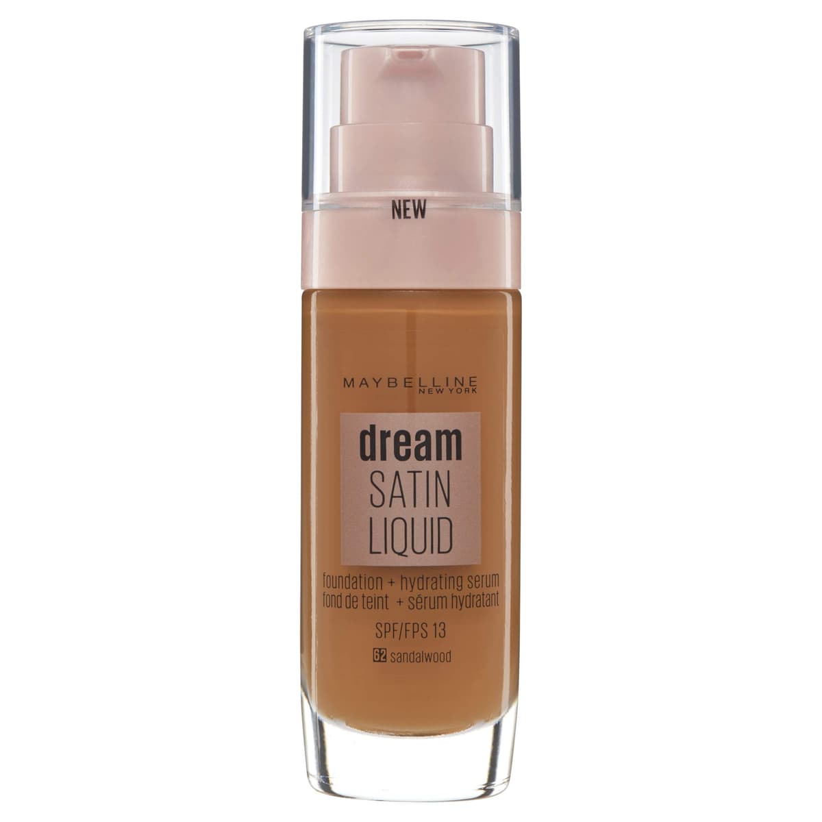 Maybelline Foundation, Dream Radiant Liquid Hydrating Foundation with Hyaluronic Acid and Collagen - Lightweight, Medium Coverage Up to 12 Hour Hydration, 30 Sand — view 33