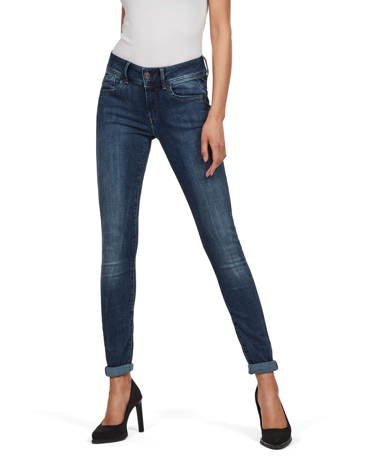 G-Star Lynn Mid Skinny Jeans - Vaqueros Mujer — view 26