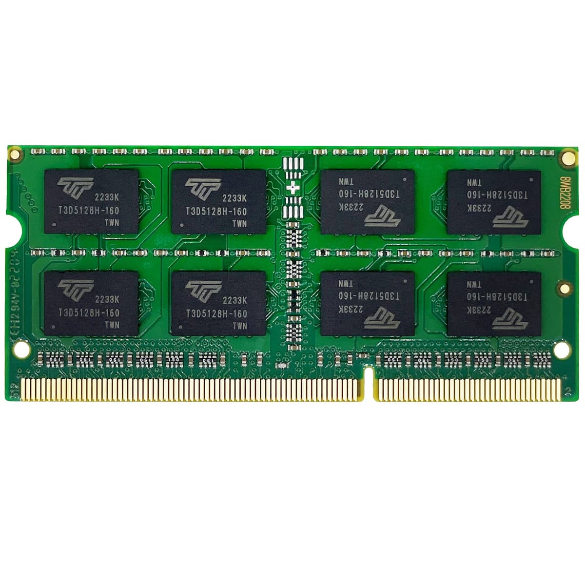 Timetec 8GB DDR3L 1600MHz PC3L-12800 No ECC Sin búfer 1.35V/1.5V CL11 2Rx8 Dual Rank 204 Pin SODIMM Notebook PC Memoria RAM módulo (8GB) — view 2