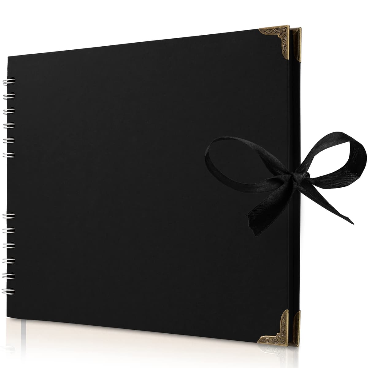 Bstorify Scrapbook Photo Albums 60 Pages (21 x 21 cm) Brown Thick Kraft Paper Scrap Book Ideal for Your Scrapbooking Albums Art & Craft Projects — view 33