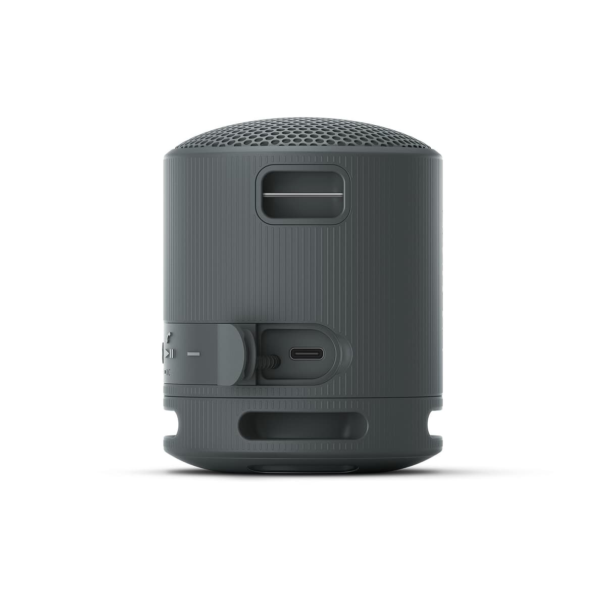 Sony Altavoz Bluetooth SRS-XB100, Ligero, Compacto, Altavoz Resistente al Agua y al Polvo IP67, hasta 16 h de batería, Correa Adaptable, Negro — view 10