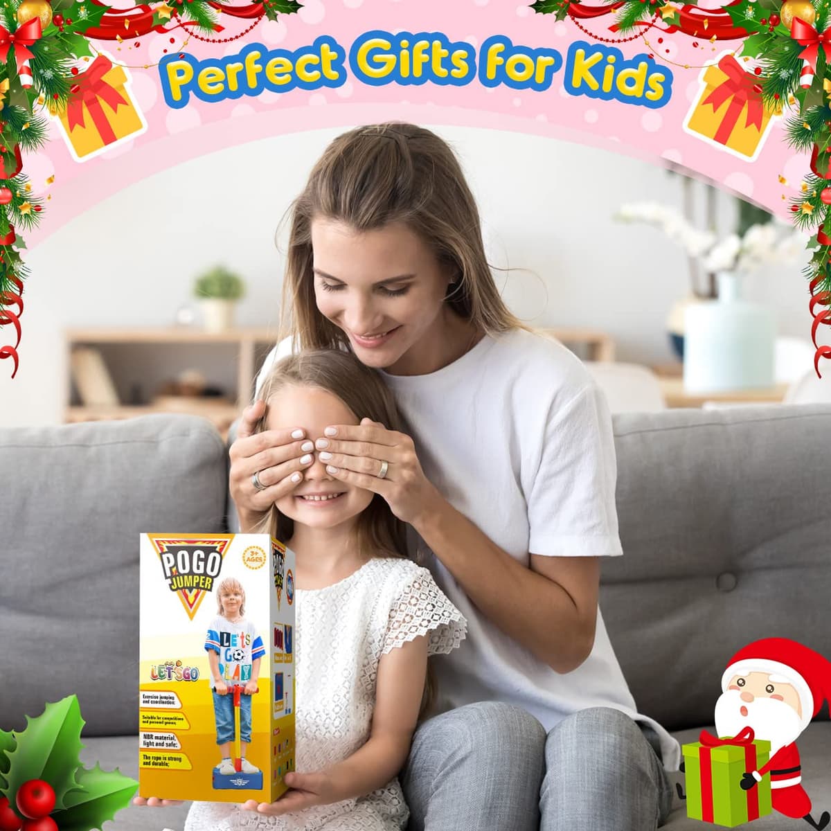 Toyzey Juguetes Niñas 3 4 5 6 7 8 9 10 11 12 Años,Pogo Stick Regalos Niña 3-12 Años Juguetes para Niñas de 3-12 Años Regalos Niños Cumpleaños Niñas — view 7