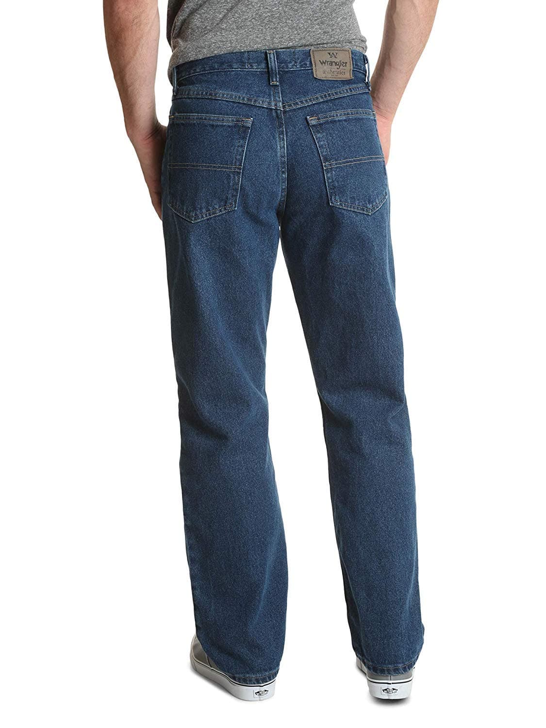 Wrangler Authentics Men's Classic 5-Pocket Relaxed Fit Flex Jean — view 5