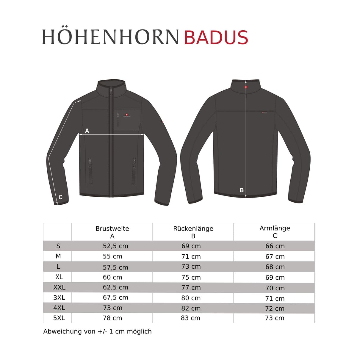 Höhenhorn Badus Chaqueta polar para hombre Cremallera completa Senderismo al aire libre Senderismo — view 7