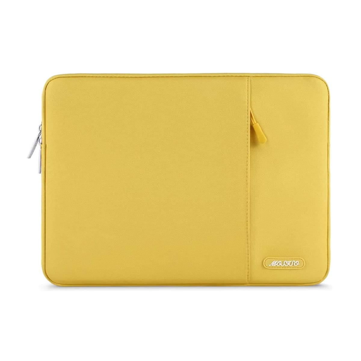 MOSISO Laptop Case 13.3 inch, 13-13.3 inch Laptop Sleeve Compatible with MacBook Air/Pro 13/Pro 14 M5 M4 M3 M2 M1, HP Dell ASUS Lenovo,Polyester Vertical Computer Sleeve Bag with Pocket, Gray — view 49