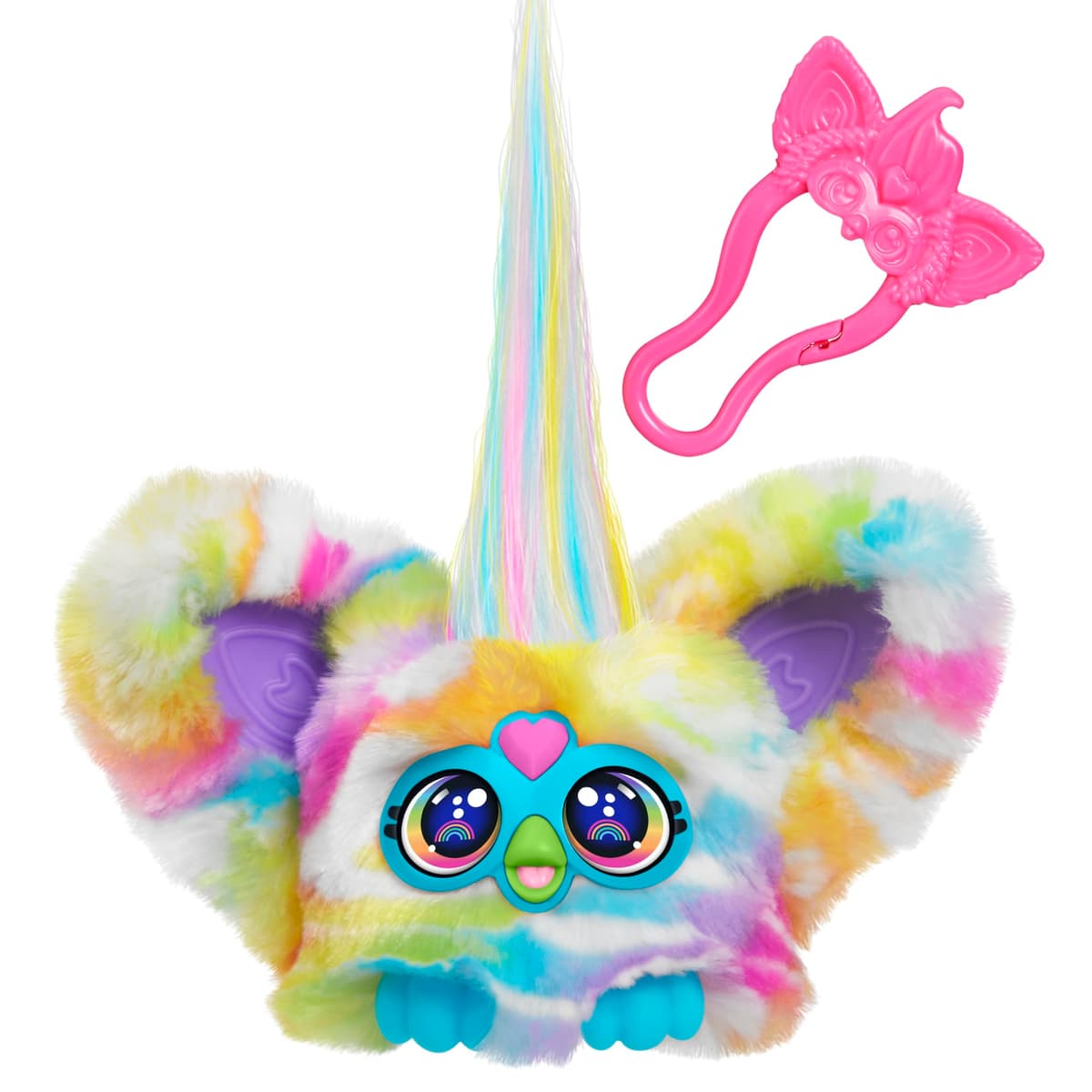Furby Furblets - Series 4 Collectible - Bam-Boo Panda Mini Plush Toy, Purple — view 9