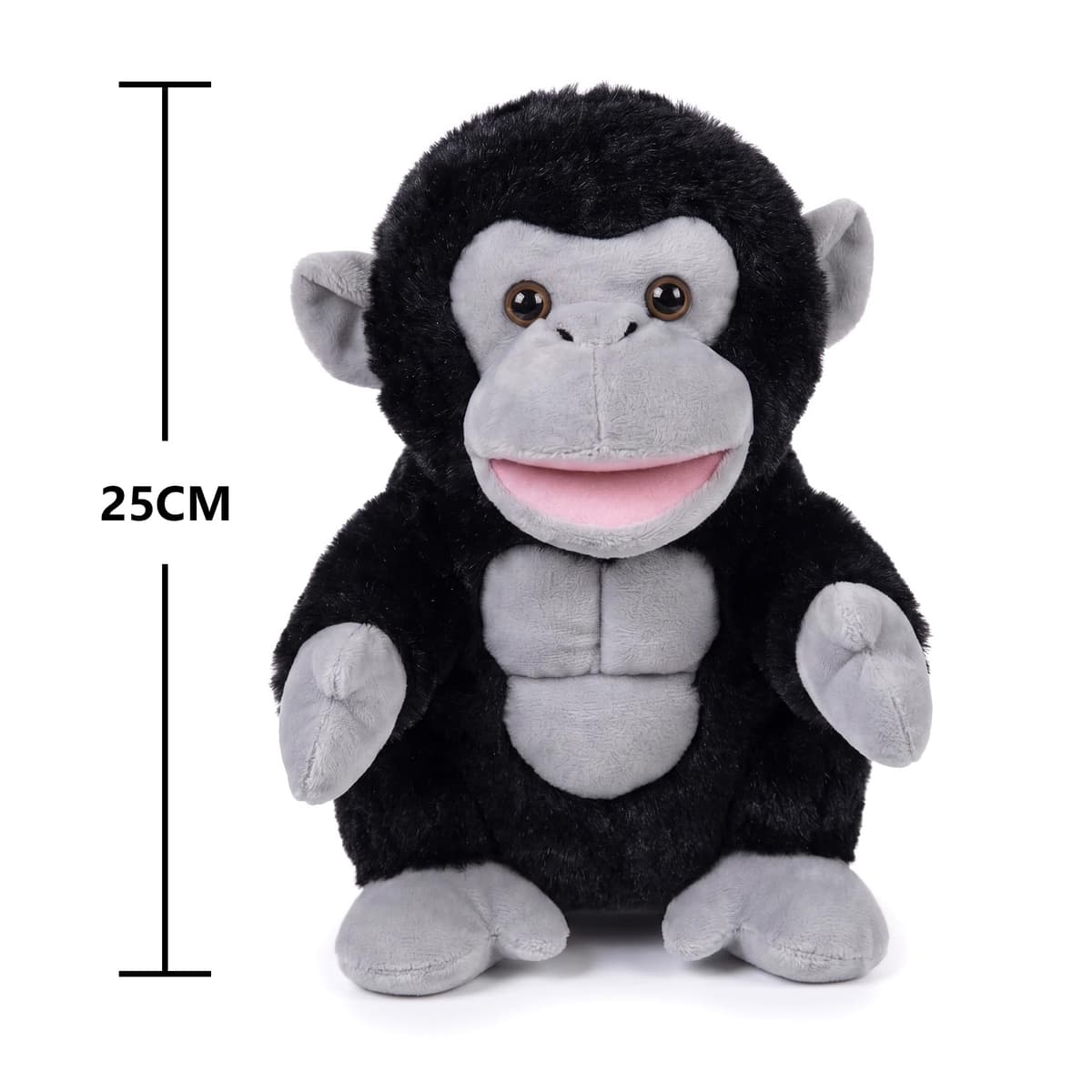 LOMTRATS 2026 Marionetas de Mano de Animales con Boca Abierta móvil para niños, Lobo, león, etc Contar Historias, enseñar, Preescolar, Regalos de cumpleaños — view 2