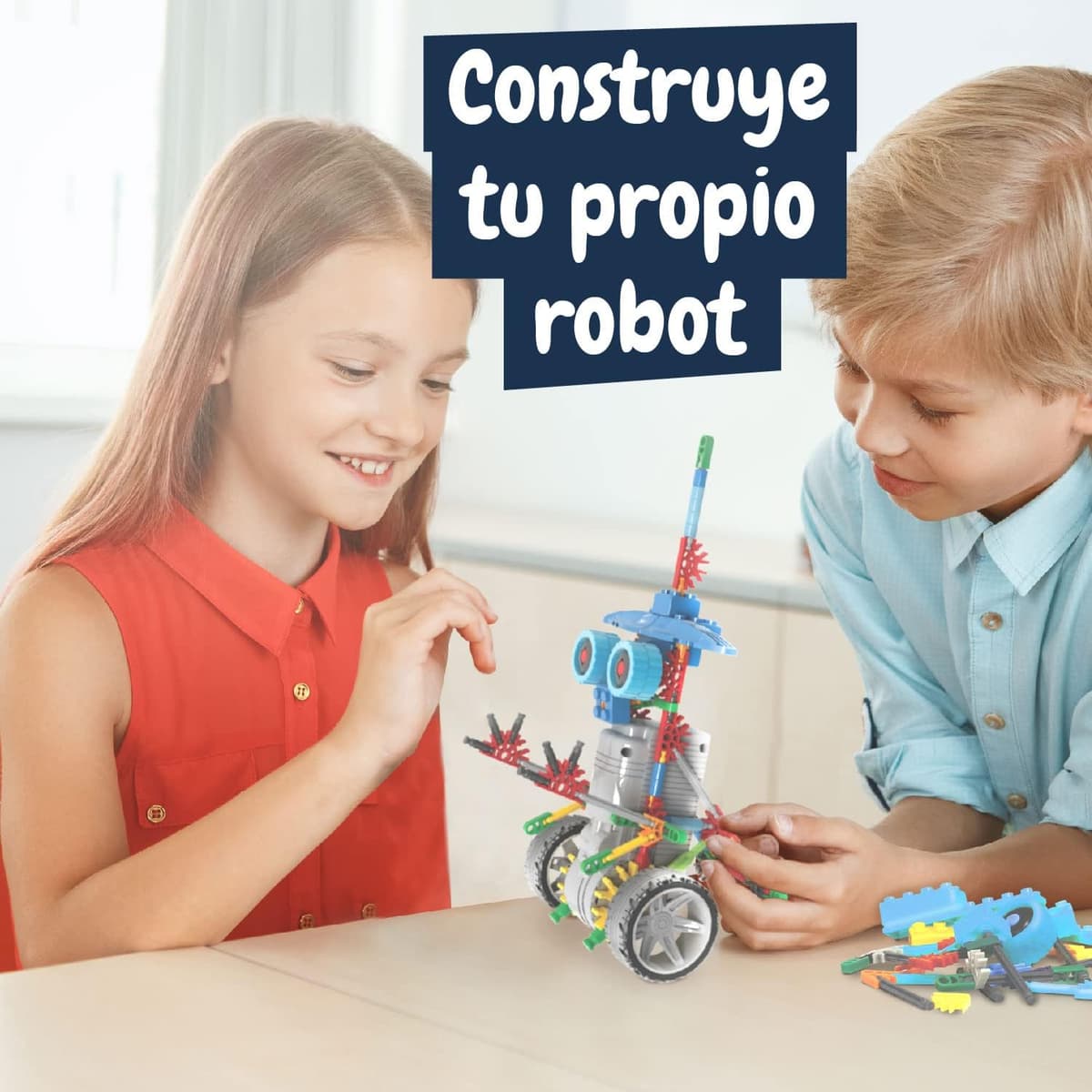 Science4you Robotics Deltabot - Kit Robotica para Niños con 117 Piezas, Construye tu Robot Interactivo, Construcciones, Robot para Montar, Juegos, Juguetes y Regalos para Niños 6 7 8 9 10-14 Años 2.Deltabot — view 4