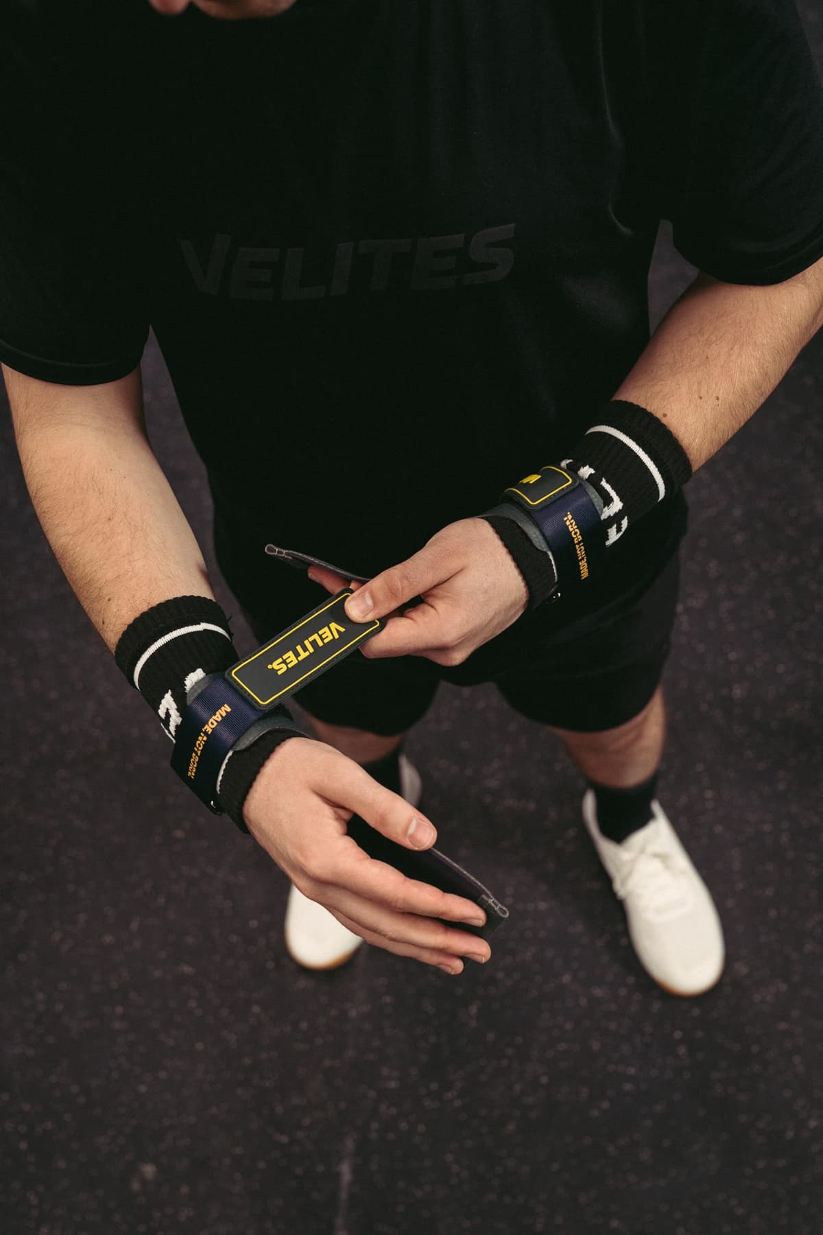 Velites - Calleras Quad Ultra Oficiales de Crossfit® Games - Sin Magnesio y Barras Lisas - Muñequeras y Bolsa de Transporte Incluidas - Dominadas, Muscle Ups y Toes to Bar — view 5