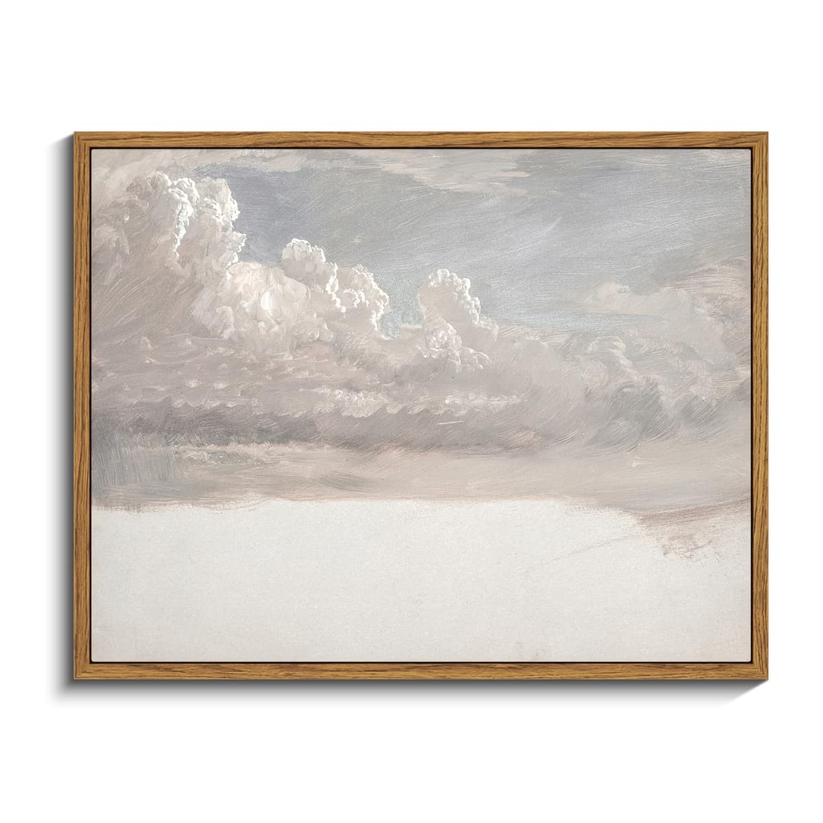 InSimSea Framed Canvas Wall Art, Meadow with Flowers Painting, Landscape for Living Room, Bedroom, Home, Bathroom Decor, 8x10 — view 96