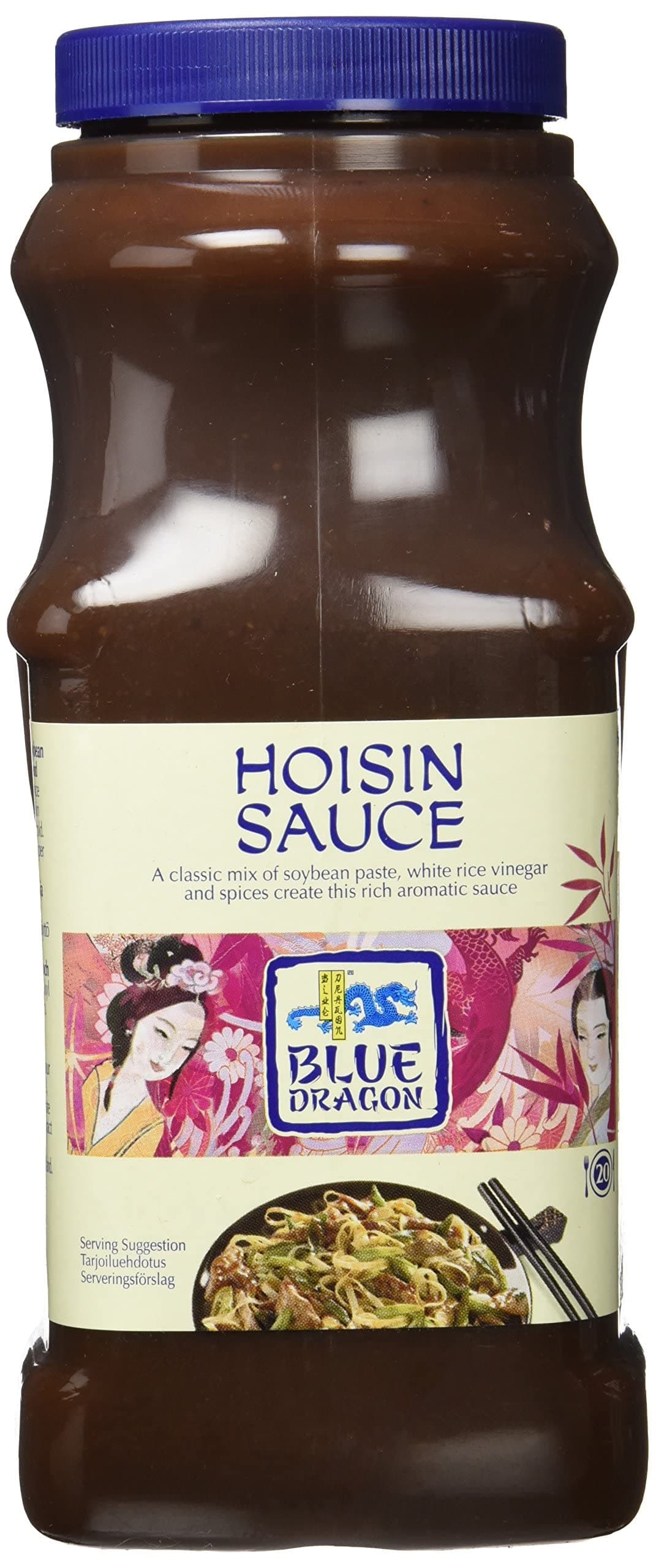 Blue Dragon - Salsa de Ostras, Salsa Oriental Cantonesa, Sin Msg, Apto Para Celiacos, color Ostras, 1 L — view 5