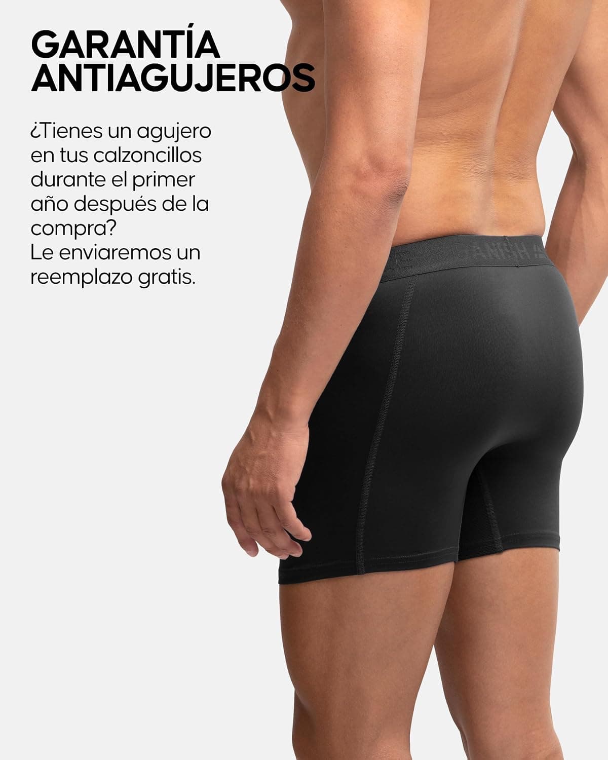 DANISH ENDURANCE Calzoncillos Hombre Boxer Deportivos, Ajustados y Transpirables, Pack de 6 - Ropa Hombre Deportiva, Ropa Int — view 3