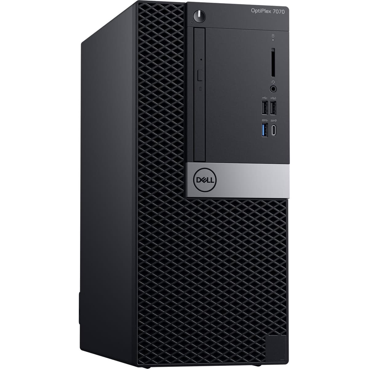 Dell Optiplex 7070 Tower Desktop Computer | Intel i7-9700 PC | 8GB DDR4 RAM | 512GB SSD Solid State | US QWERTY Keyboard, Windows 11 Pro (Renewed) — view 3
