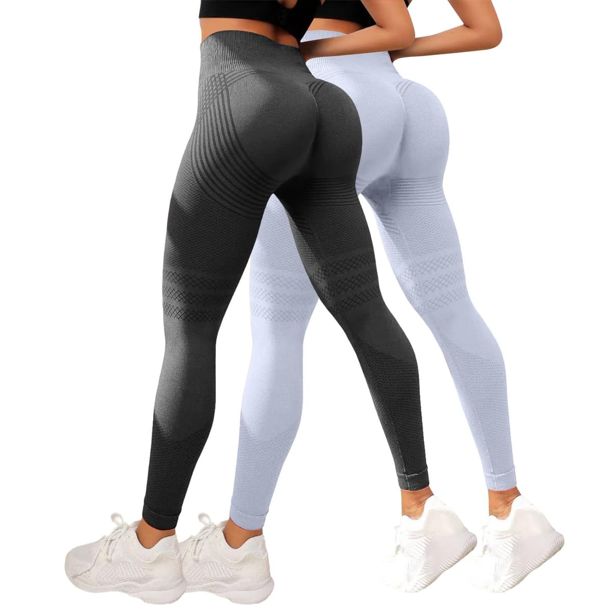 2 Pack Leggings 3D Anticelulítico Mujer, Leggins Anticelulitis Compresión, Leggins 3D Celulitis Push Up, Mallas Anticelulitis Mujer Lipedema Redefine Tu Silueta Sin Esfuerzo 1 — view 13