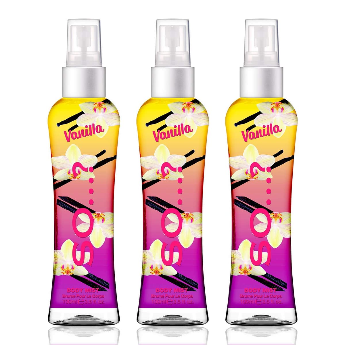 Body Mist By So…? Womens Vanilla Body Mist Fragrance Spray, Travel Size, 100 ml, 1 piece — view 8