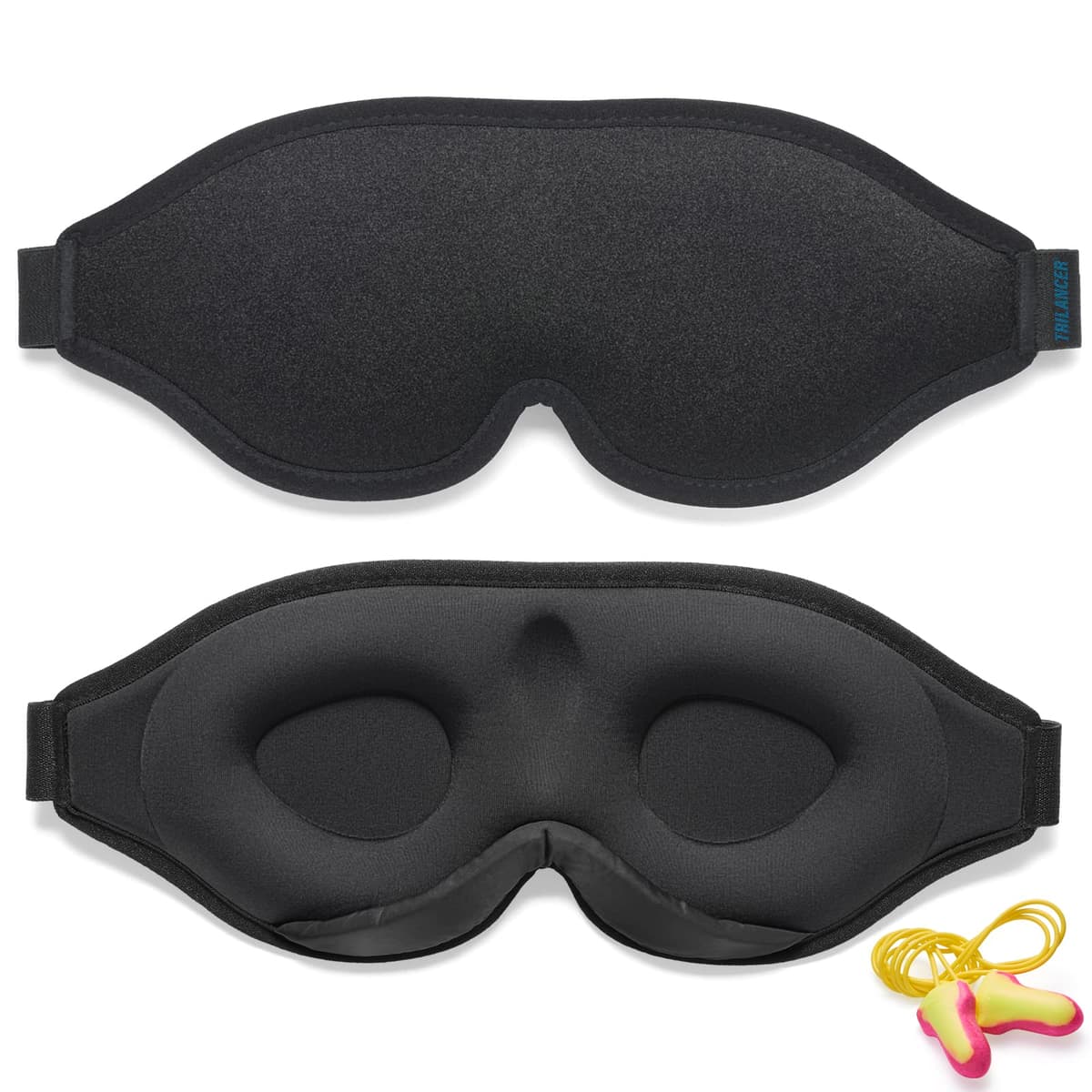 Antifaz para Dormir Innovador para Hombres y Mujeres, Máscara con Diseño que Bloquea la luz y la Claridad al 99.99%, para Dormir, Tomar una Siesta, Meditar, Descansar bien y Viajar（Azul） — view 8