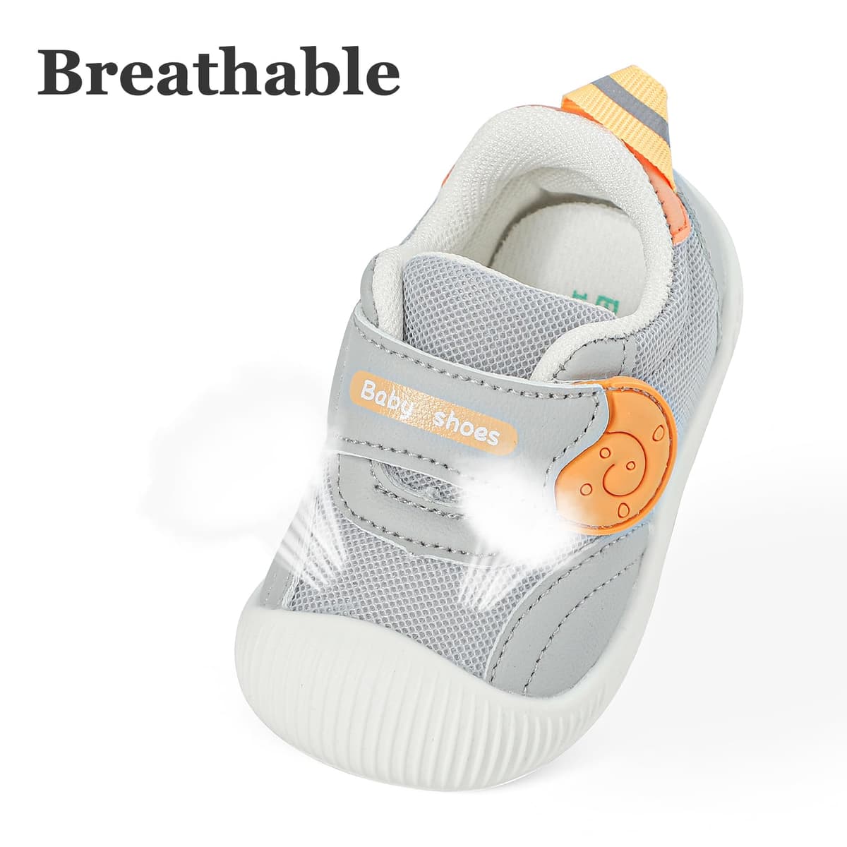 MK MATT KEELY Zapatos Bebé Niño Niña Verano Primeros Pasos Zapatillas Malla Transpirable Ligero con Suela Suave Antideslizante — view 4