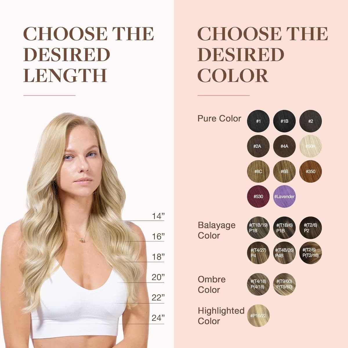 GOO GOO Clip in Hair Extensions Human Hair, 18inch 150g 9Pcs, #2 Dark Brown, Hair extensions for women, Human Hair Extensions Clip in — view 224