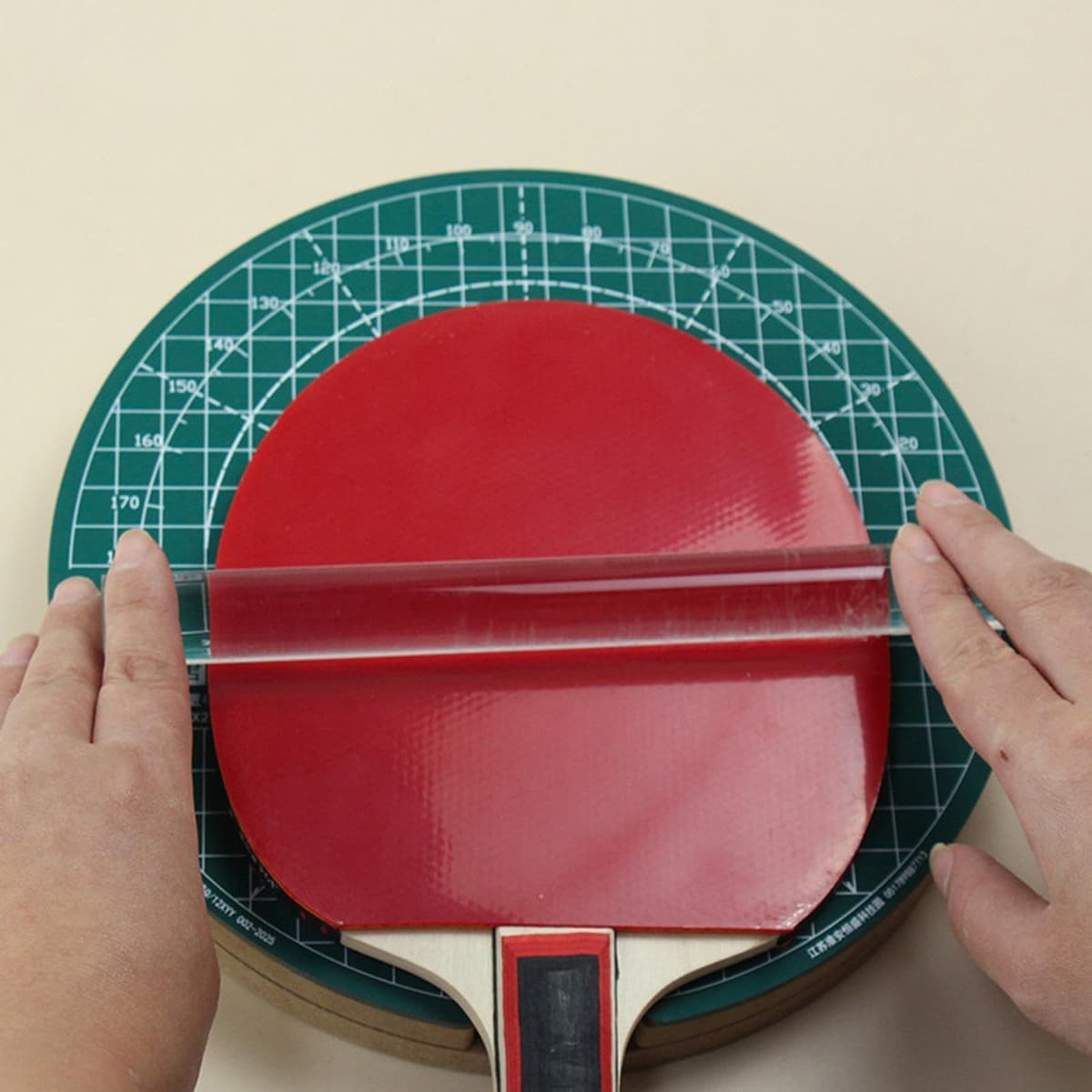 Zasdvn Cortador de Palas de Tenis de Mesa,Banco de Trabajo para Recorte | Herramienta de Corte para Palas - para Adultos, Jóvenes, Estudiantes, Principiantes y Deportistas — view 3